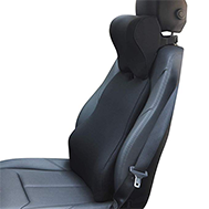Car Back Support in Car & Headrest Pillow Kit