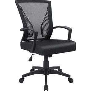 Furmax Office Chair  (Black)